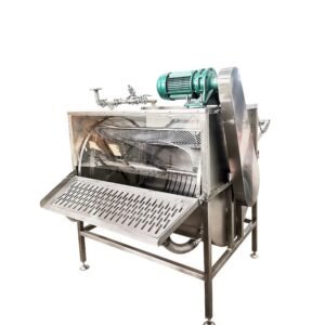 Stirred poultry scalding machine