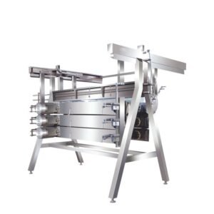 Vertical style hair removal machine